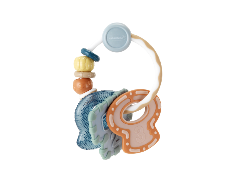 Chrastítko s kousátky klíčky